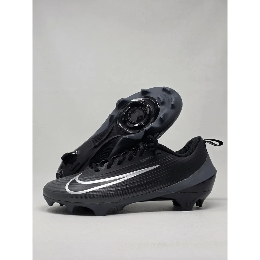 Nike Vapor Edge Speed 3 Size 7.5 Mens Football Cleats Black Gray FB3303-002 New